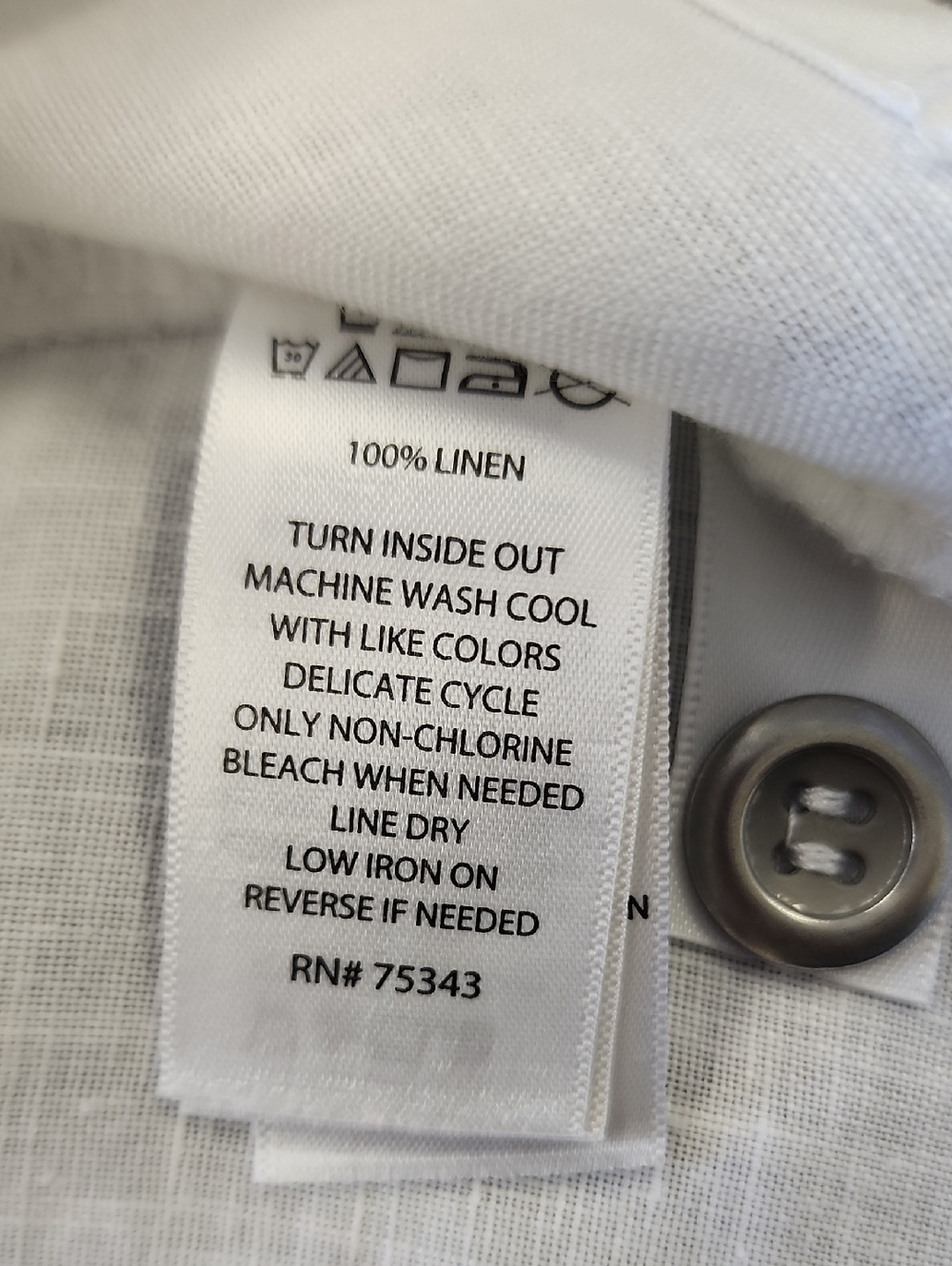 Cynthia Rowley White Hooded Utility Jacket Linen Blend Size 1X - Picture 8 of 9